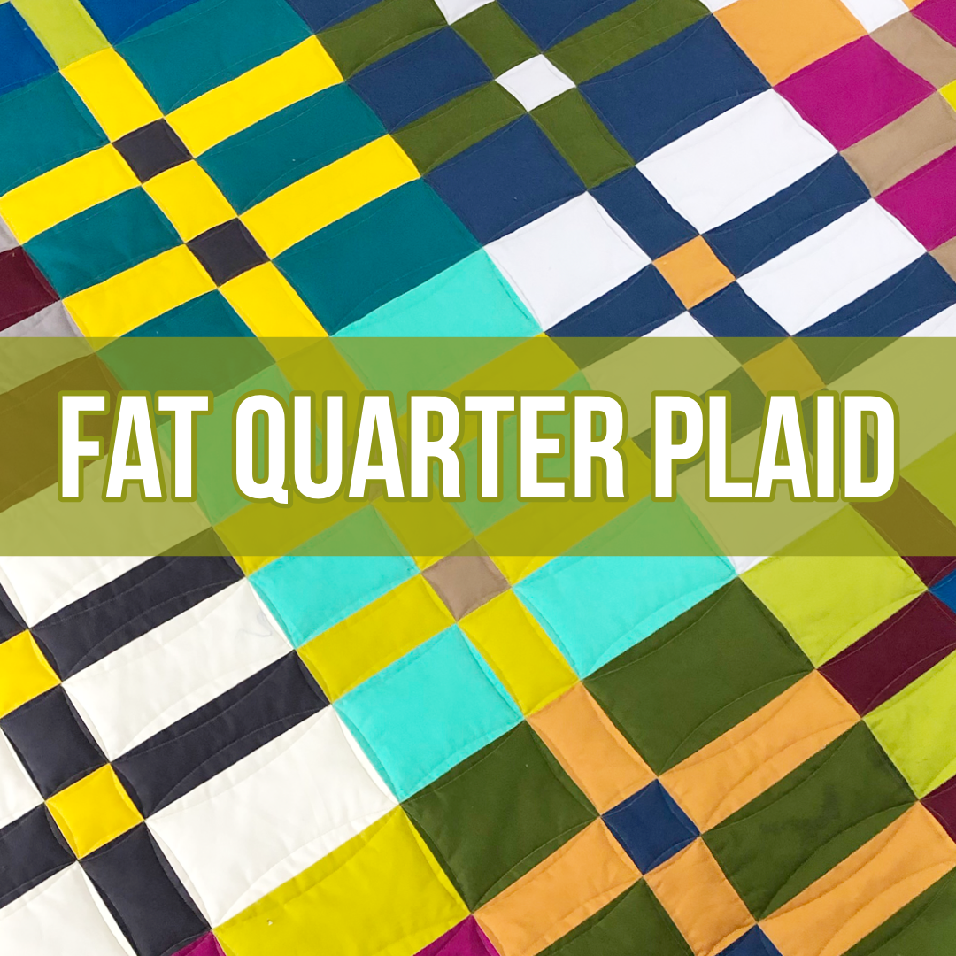 Fat Quarter Plaid Quilt Pattern