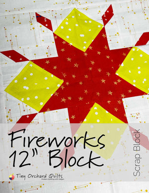 Fireworks Scrappy Block