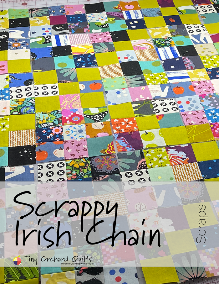 Scrappy Irish Chain Quilt
