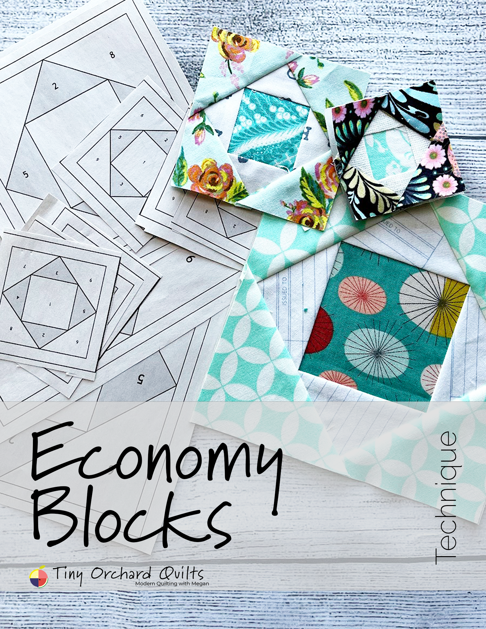 Square on Square - Foundation Paper Piecing Pattern - 2 Quilt