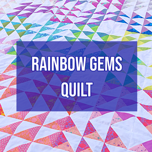 Rainbow Gems Quilt
